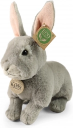 Plyšový zajačik sivý 23 cm RAPPA ECO