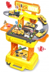 Hrací set Stavebné Stroje 2v1 v Kufríku