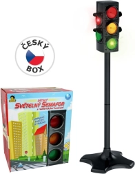 Semafor na batérie s realistickými funkciami