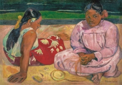 Puzzle 1000 dielikov - Múzejná kolekcia: Gauguin - Tahitské ženy