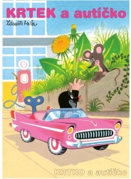 Omaľovánky Krtko a autíčko A4