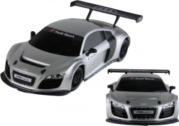 Auto R/C 1:24 diaľkovo ovládané športové Audi R8 LMS strieborné