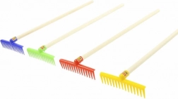 Detské hrable s drevenou rukoväťou 67 cm WADER-POLESIE