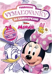 Tvarované omaľovánky Minnie