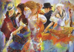 ANATOLIAN Puzzle Dúhové mesto 3000 dielikov