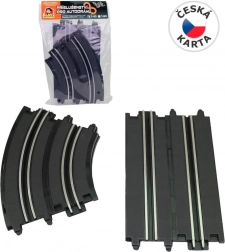 Autodráha Náhradné Diely 4 ks 1:43