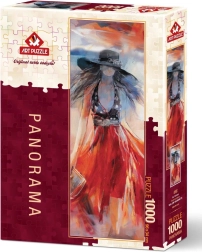 ART PUZZLE vertikálne puzzle letné šaty 1000 dielikov