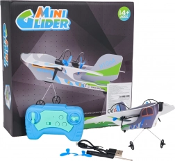 RC lietadlo stíhačka s gyroskopom a LED osvetlením