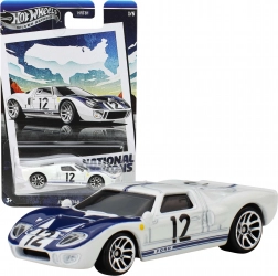 Hot Wheels Ford GT40 National Icons 1:64 kovový model 7 cm