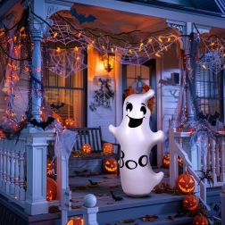 Nafukovací halloweensky duch 120 cm