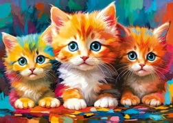 Puzzle Tri malé srdcia 500 dielikov CHERRY PAZZI