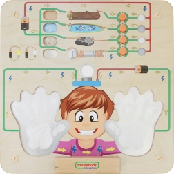 Masterkidz tabuľa pre experiment s vodivosťou