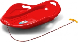 Detský sánkovací klzák mušľa Baby Mix Premium Komfort 80 cm červený