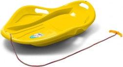 Detský klzák Mušľa Baby Mix Premium Komfort 80 cm žltý