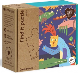 Puzzle 60 dielikov Džungľa