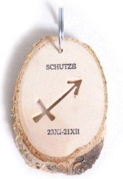 Drevený prívesok znamenie Strelec small foot