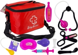 Lekárska súprava v taške s príslušenstvom Stetoskop