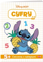 Disney Učí: Stitch – cvičenia so samolepkami: čísla