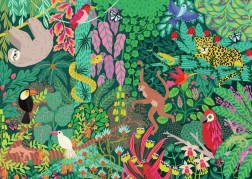 Ravensburger puzzle Čarovný dažďový prales 1000 dielikov