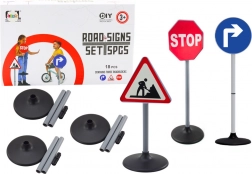 76 cm veľké dopravné značky vzdelávacia sada 3 ks