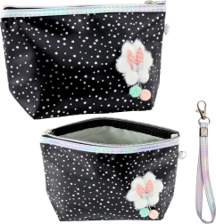 Perník Kozmetická Taštička S Mašličkou Čierna 23x16cm