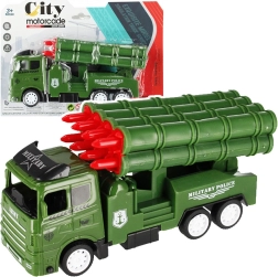 Vojenské auto s pohonom pull-back