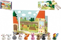 Detoa magnetické divadlo so zvieratkami