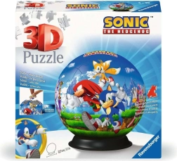 3D puzzle guľa Sonic 72 dielikov od Ravensburger