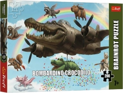 Trefl puzzle BrainRots Bombardino Crocodilo 200 dielikov