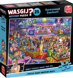 Puzzle Wasgij Mystery 25: Súťaž Eurosound 1000 dielikov