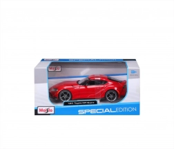 Kovový model Toyota GR Supra 1:24 červený