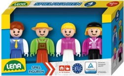 Zelená sada figúrok LENA kompatibilná s TRUXX