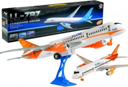 Osobné lietadlo Biely trecí podstavec 65 cm