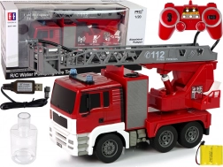 Diaľkovo ovládaný hasičský vodný rebrík