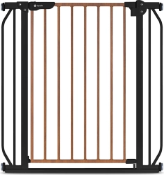 Detská bezpečnostná zábrana LIONELO Truus Slim Black Carbon Natural