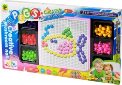 Farebná mozaika s hríbikmi 210 ks