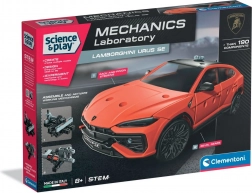Clementoni Science & Play mechanická laboratóriá Lamborghini Urus SE stavebnica