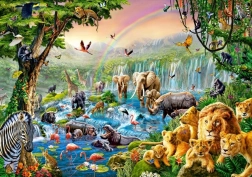 Puzzle 500 dielikov JUNGLE RIVER (CASTORLAND)