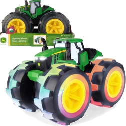 John Deere Monster Treads traktor Lightning Wheels so svetlom a zvukom