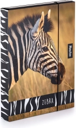 Box na zošity A4 Jumbo s motívom Zebra