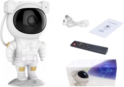 Nočná lampička a projektor hviezd Astronaut
