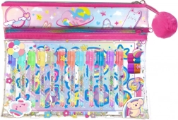 Farebná sada s blokom a perami