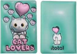 Poznámkový blok A5 mätový v tvrdej väzbe s penovým obložením