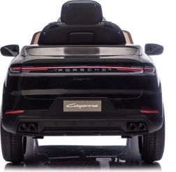 Detské elektrické autíčko PORSCHE Cayenne – čierne