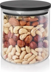 Sklenená dóza na sypké potraviny s viečkom a tesnením 450 ml