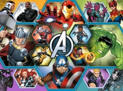 Puzzle RAVENSBURGER Avengers XXL 100 dielikov