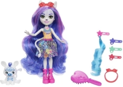 Enchantimals Deluxe Bábika Zemirah Zebrivá