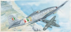Plastový model lietadla Fiat G.55 1:48