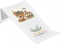 Látkové lehátko do vaničky Wild & Free jeleň biela