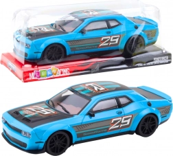 Športové auto s pohonom zadných kolies modré